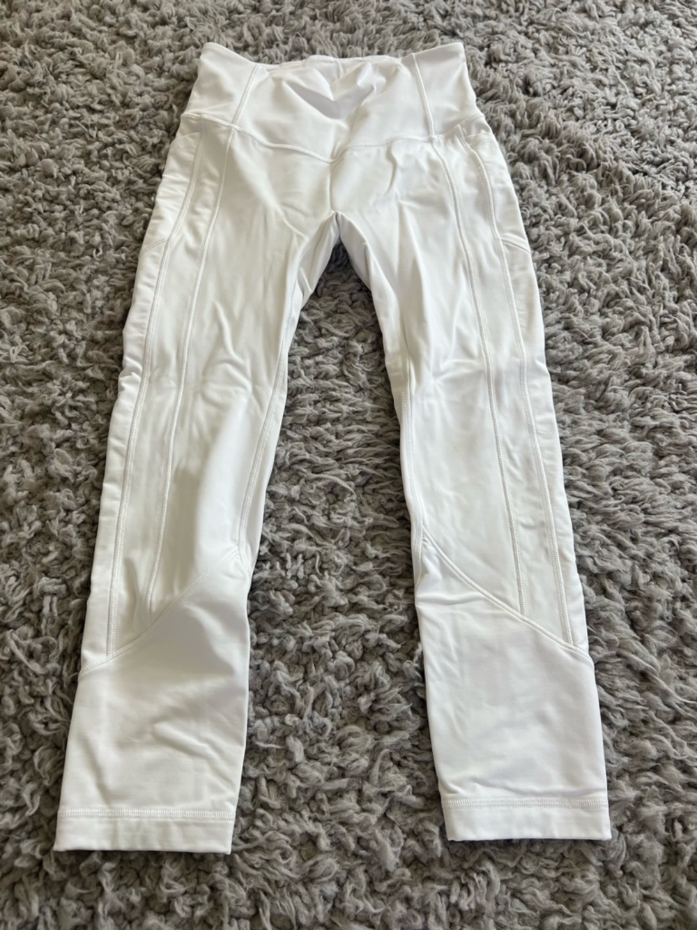 White High-Waist lululemon Leggings
